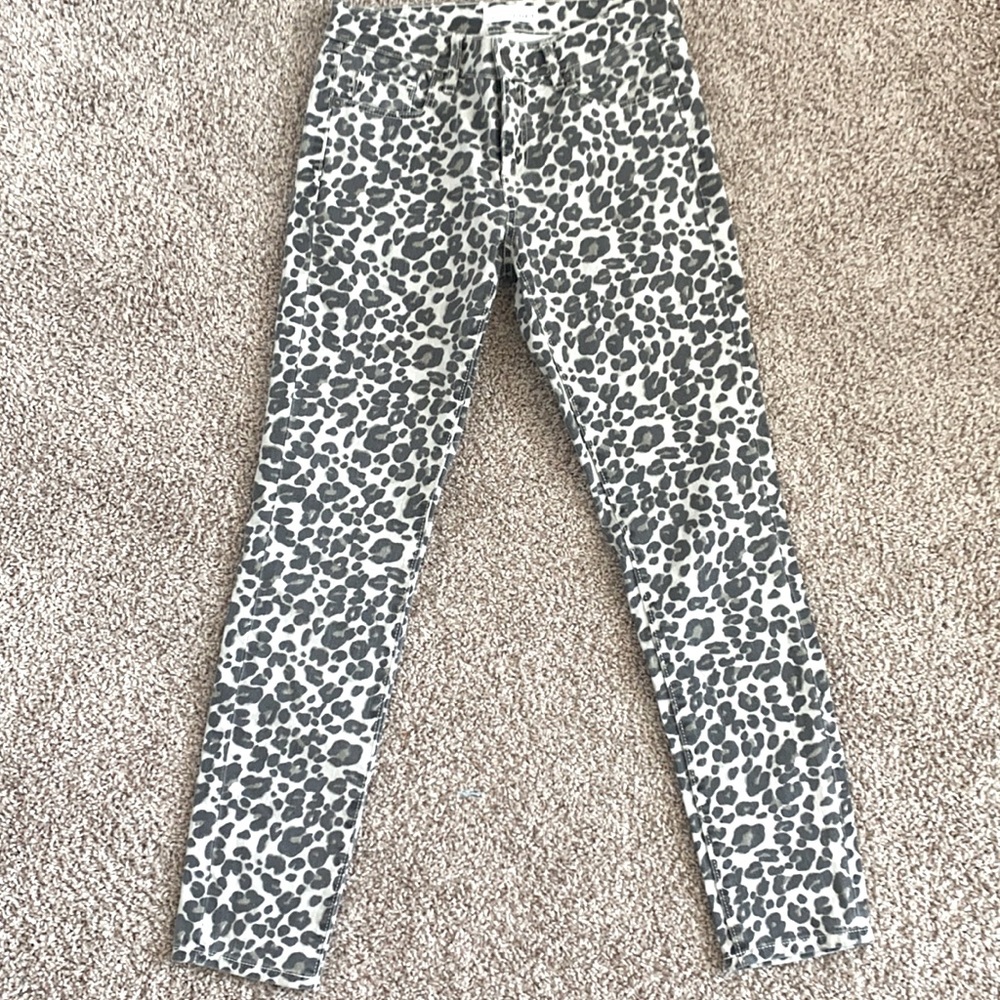 Leopard Print Jeans